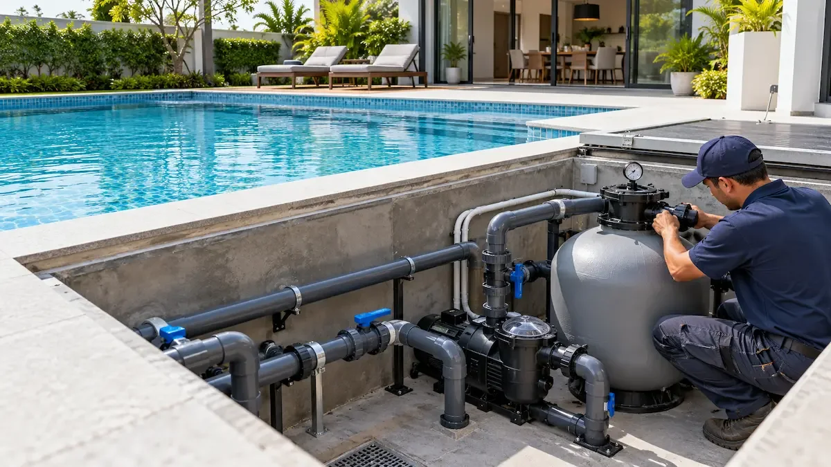 Dimensionamiento e instalación para piscinas